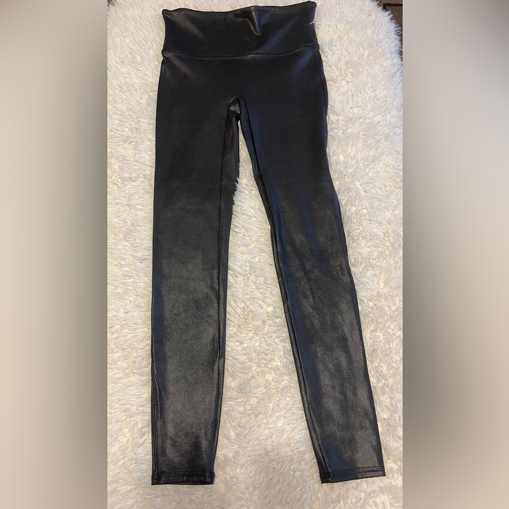SPANX Faux Leather Leggings